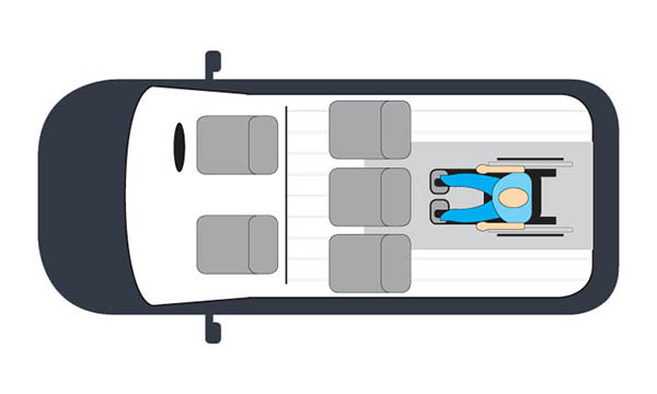 3 Seats Rear